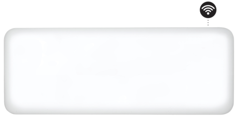 Mill PA1300 panelelement 1300 W med WiFi gen 3.