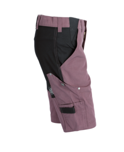 Arbetsshorts stretch dam, plommon