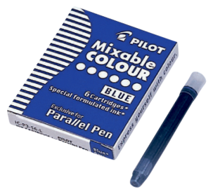 Pilot Parallel Pen, patroner, 6-pack