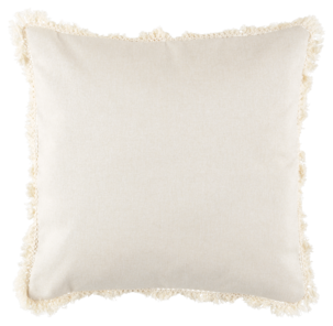 Kuddfodral med fransar 45 x 45 cm