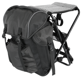 Ryggsekk med stol, 20 liter, Clas Ohlson