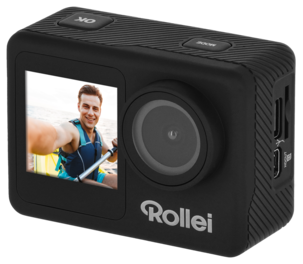 Rollei D2Pro 4K Actionkamera ja lisätarvikkeet