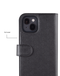 Lompakkokotelo iPhone 14 Plus, Holdit Black