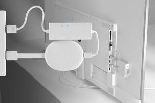 Mission Chromecast USB-adapter för tv, 12 V