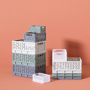 Klappbox transparent