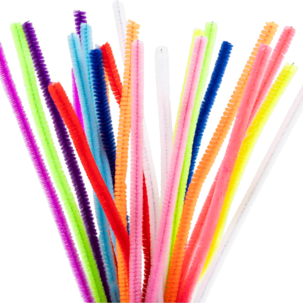 Creativ Company piperensere fargerike 30 cm 25-pakning