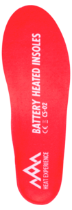 Varmesåler med batteri, dame og herre, 35–46, HeatX