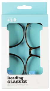 Lesebriller med blålysfilter, 2-pakning