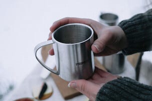 Primus 4-season Mug, Muki ruostumatonta terästä, 0,2 litraa