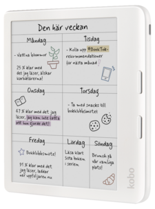 Kobo Libra Colour läsplatta, 7 tums färgskärm