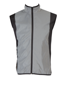 Clas Ohlson, reflekterende vest, grå