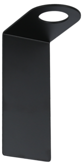 Hållare för tvålpump självhäftande, mattsvart