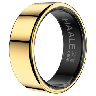 Haale 2 smart ring, vattentät, guld