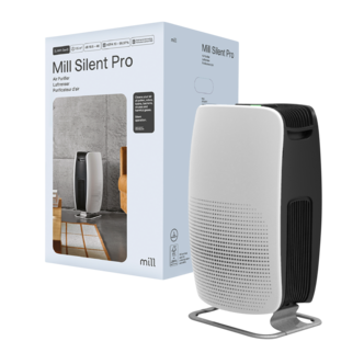 Mill Silent Pro smart luftrenare med True HEPA13-filter, 115 m2