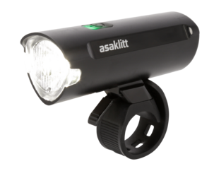 Cykelbelysning fram LED 180 lm, Asaklitt