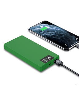 Varavirtalähde pikalataukseen USB-C, USB-A, 10 000 mAh