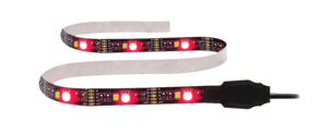 Deltaco smart LED-list med RGB och USB, 2 m