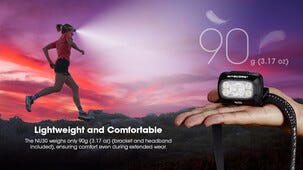 Nitecore NU30 Ladattava otsalamppu, 500 luumenia