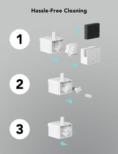 Petlibro Dockstream vattenfilter för fontän, 8-pack