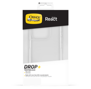 Mobilskal iPhone 15 Pro, Otterbox React Clear