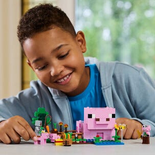 LEGO Minecraft Griskultingens hus 21268, från 7 år
