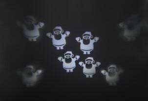 LED-projektor för utomhusbruk