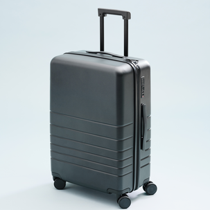 Kabinkoffert med 4 hjul, svart, 20 x 38 x 53 cm, 32 l