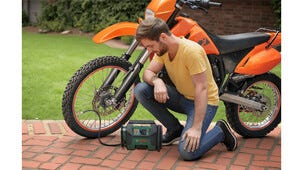 Bosch batteridriven kompressor PAO 18 V, liten luftpump