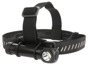 Oppladbar hodelykt 500 lumen, regnavvisende