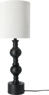 Northlight Vera bordslampa linne, 62 cm