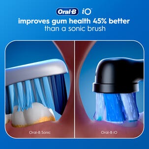 Oral-B iO2 Duo eltandborste, 3 borstlägen, 2 pack