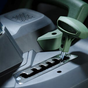 Cocraft LXC LM370-BL gressklipper med lader + 2 batterier