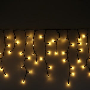 LED Pro utbyggbar istappsslinga 5 m med 5 års garanti Northlight, svart