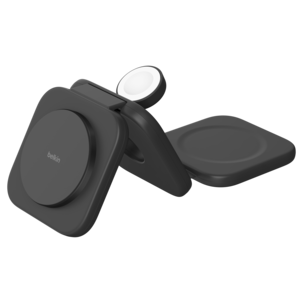 Belkin BoostCharge Pro 3-i-1 trådløs reiselader Qi2, 15 W