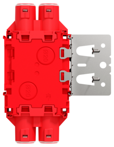 ELKO Flexi+ veggboks, lav med stenderfeste