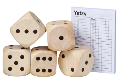 Utendørsspill Yatzy