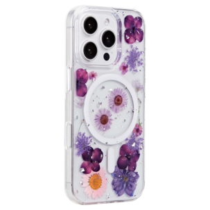 Anmiki mobildeksel Flower for iPhone 17e / 16e / 15 / 14 / 13