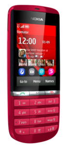 Mobiltelefon Nokia Asha 300