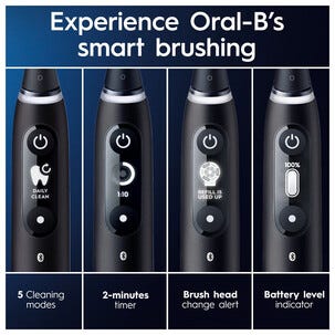 Oral-B iO 6 elektrisk tannbørste, 5 innstillinger