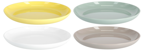 Tallrikar mix 20 cm, 4-pack