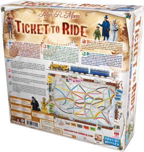 Ticket to Ride USA brädspel, från 8 år