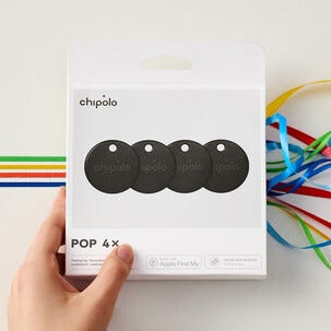 Chipolo POP Bluetooth-sporingsbrikke, Android og iPhone 4-pakning
