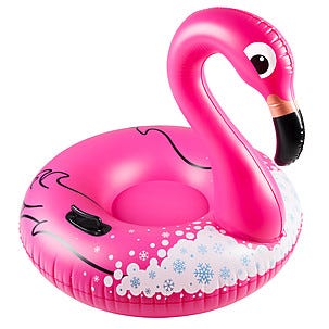 Snow tube Flamingo