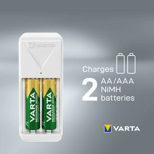 Varta Mini Charger batteriladdare, 2100 mAh