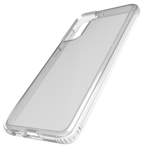 Kuori Tech21 Evo Clear, Samsung S21+, suojaa iskuilta