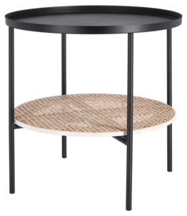 Sidobord rotting metall, 45 cm