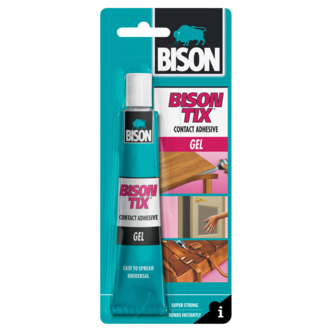 Bison Tix Contact Adhesive Gel Kontaktiliima, keltainen, 50 ml