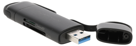 Minnekortleser USB-A og USB-C