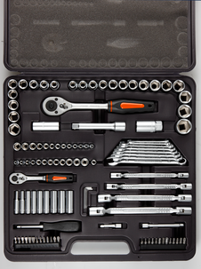 Verktøysett, 108 deler