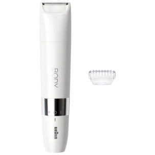 Braun BikiniShave BS1000 bikini- och kroppstrimmer, vit